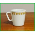 画像1: アンティーク【PYREX】【オールドパイレックス】【バタフライゴールド】★【マグカップ】 (1)