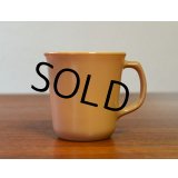 【アンティーク】【ビンテージ】【PYREX】 【オールドパイレックス】【CORNING】★【コーニング】【カラーマグ】【ベージュ】【肌色】 