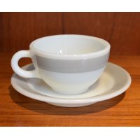 ビンテージ【PYREX】【オールドパイレックス】【コーニング】★【カップ＆ソーサー】 