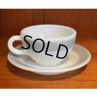 ビンテージ【PYREX】【オールドパイレックス】【コーニング】★【カップ＆ソーサー】 
