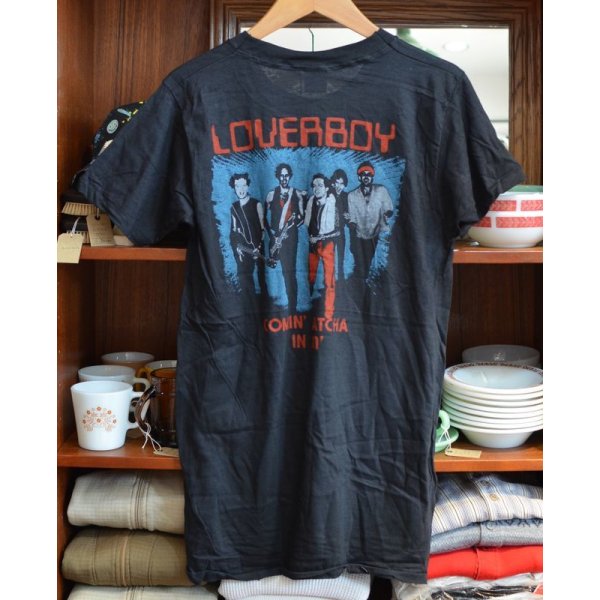 画像5: 80's【ビンテージ】USA製【デッドストック】ロックＴシャツ バンドＴシャツ【loverboy】ラバーボーイ 【GET LUCKY】ツアーＴシャツ【サイズＬ】 