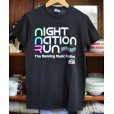 画像1: 【ビンテージ】 【night nation sun】黒【Ｔシャツ】 【サイズＳ】 <br> (1)
