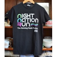 【ビンテージ】 【night nation sun】黒【Ｔシャツ】 【サイズＳ】  