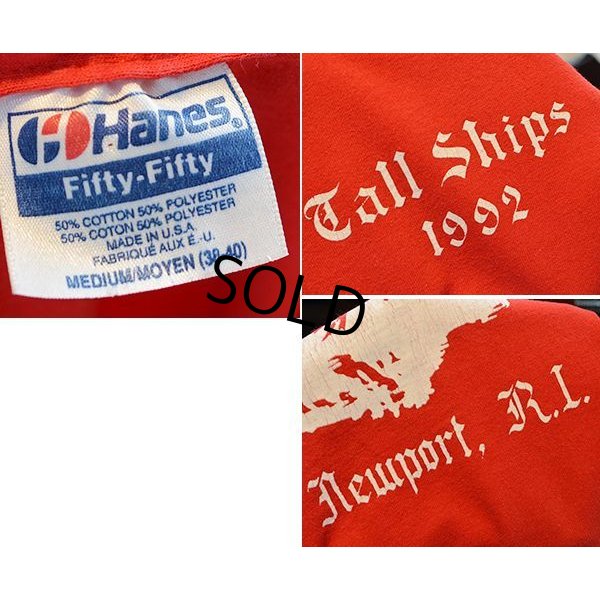 画像2: 90's【ビンテージ】【hane's】へインズ  赤 サイズＭ【Ｔシャツ】 
