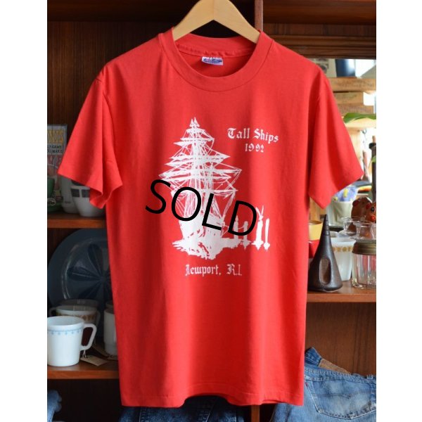 画像1: 90's【ビンテージ】【hane's】へインズ  赤 サイズＭ【Ｔシャツ】 