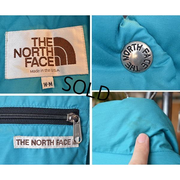 画像2: ビンテージ USA製【ノースフェイス】【茶タグ】ダウンベスト【the north face】レディース古着【Ｗ-Ｍ】 