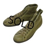 40's【デッドストック】【米軍実物】【ビンテージ】usmc【U.S.NAVY】【トレーニングシューズ】 【スニーカー】【9 1/2】【27.5cm程度】 