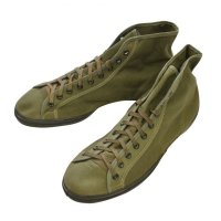 40's【デッドストック】【米軍実物】【ビンテージ】usmc【U.S.NAVY】【トレーニングシューズ】 【スニーカー】【9 1/2】【27.5cm程度】 