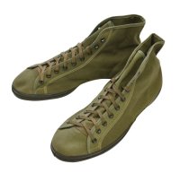 40's【デッドストック】【米軍実物】【ビンテージ】usmc【U.S.NAVY】【トレーニングシューズ】 【スニーカー】【9 1/2】【27.5cm程度】 