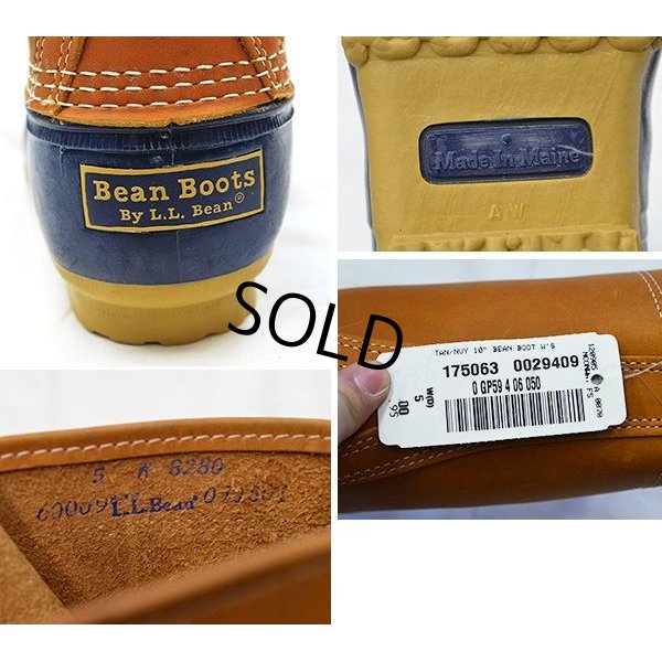 画像2: 【ビンテージ】デッドストック【L.L.bean】【ビーンブーツ】【サイズ５Ｗ】【２3.５ｃｍ程度】レディース古着 