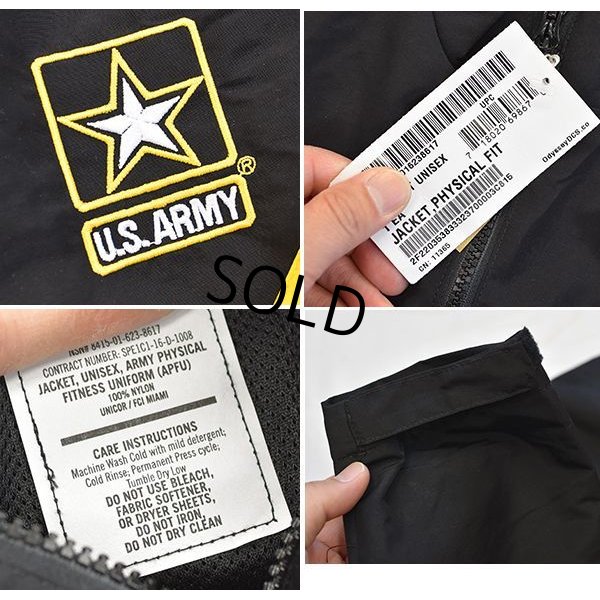 画像2: 【ビンテージ】【デッドストック】【米軍実物】【U.S.ARMY】フィジカルトレーニングジャケット【スモール・ショート】【S-S】 