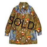 70's ビンテージ【デッドストック】【ARMY】レディース【シャツジャケット】【レディース古着】【サイズＭ】 
