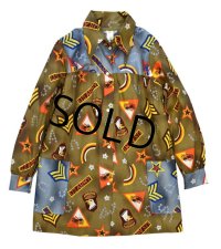 70's ビンテージ【デッドストック】【ARMY】レディース【シャツジャケット】【レディース古着】【サイズＭ】 