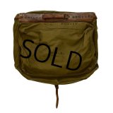 40's【ビンテージ】WW2【米軍実物】【U.S.ARMY】【キャンバスｘレザー】【ガーメントバッグ】【ガーメントケース】 
