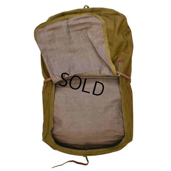 画像6: 40's【ビンテージ】WW2【米軍実物】【U.S.ARMY】【キャンバスxレザー】【ガーメントバッグ】【ガーメントケース】