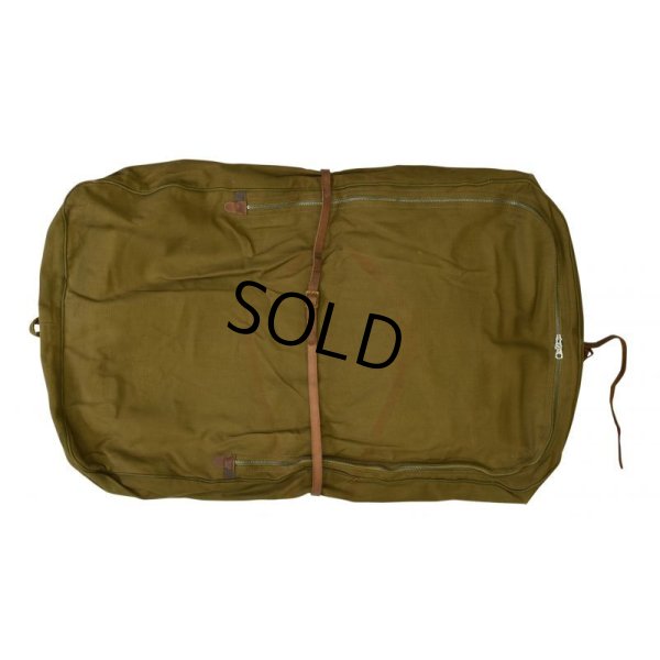 画像5: 40's【ビンテージ】WW2【米軍実物】【U.S.ARMY】【キャンバスxレザー】【ガーメントバッグ】【ガーメントケース】