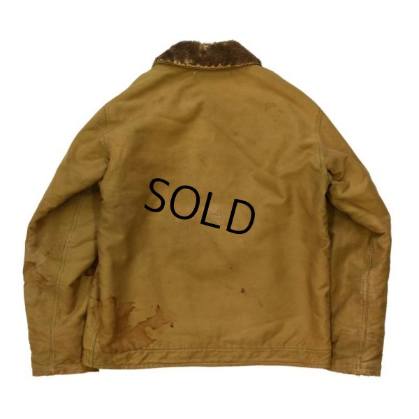 画像4: 40's【ビンテージ】【米軍実物】【U.S.NAVY】【N-1】【デッキジャケット】【サイズ４２】 