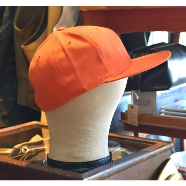 画像4: 80's 【ビンテージ】デッドストック【Delong】デロング【ＵＳＡ製】オレンジ【ベースボールキャップ】【7 1/4】 