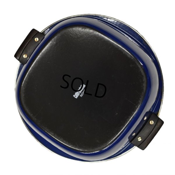 画像6: レア‼【北欧】【キャサリンホルム】【ブルー】スクエア【ダッチオーブン】ホーロー【両手鍋】【29cm】