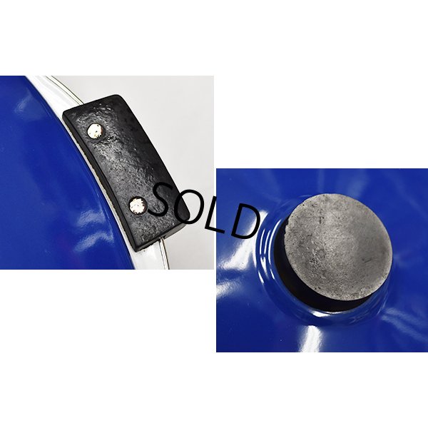 画像3: レア‼【北欧】【キャサリンホルム】【ブルー】スクエア【ダッチオーブン】ホーロー【両手鍋】【29cm】