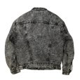 画像3: 【USA製】【ビンテージ】【リーバイス】LEVI'S【黒】【ケミカルウォッシュ】【裏ボア付きＧジャン】【ボアジャン】【レディースＭ程度】<br> (3)