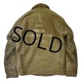 50's【ビンテージ】【米軍実物】【U.S.NAVY】【N-1】【ステンシル入り】【デッキジャケット】【Ｎ１】【US40程度】 