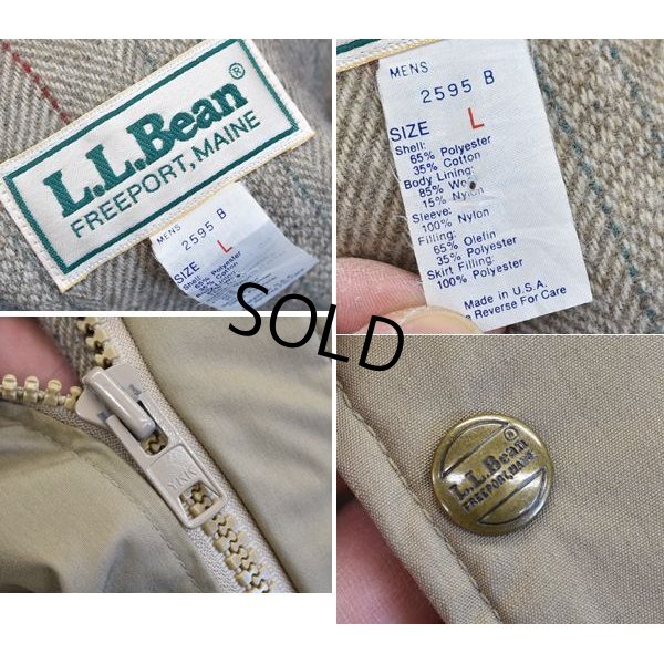 画像2: USA製【ビンテージ】【ＬＬビーン】【L.L.bean】【裏地付き】【ロング丈】【マウンテンパーカー】【ジャケット】【サイズＬ】 