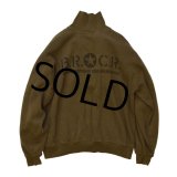 【バナナリパブリック】【BANANA REPUBRIC】 【ジップアップ】バックプリント【コットンスウェット】【コットンセーター】【サイズＳ】 