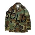 【ビンテージ】80's【米軍実物】ウッドランド【USMC】ＢＤＵジャケット【S-R】ファティーグジャケット 