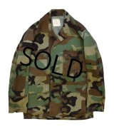 【ビンテージ】80's【米軍実物】ウッドランド【USMC】ＢＤＵジャケット【S-R】ファティーグジャケット 