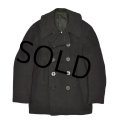 40's【ビンテージ】 【米軍実物】 ステンシル入り【U.S.NAVY】１０ボタン【Ｐコート】 
