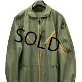 50's【ビンテージ】【米軍実物】【UASF】【K-2B】【MIL-S-6265B】初期型【フライトスーツ】【オールインワン】【つなぎ】【LARGE-LONG】 