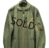 50's【ビンテージ】【米軍実物】【UASF】【K-2B】【MIL-S-6265B】初期型【フライトスーツ】【オールインワン】【つなぎ】【LARGE-LONG】 