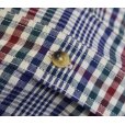 画像5: 【ビンテージ】【L.L.Bean 】【ＬＬビーン】青×緑×白×赤チェック【ＢＤシャツ】ボタンダウンシャツ【コットンシャツ】【サイズＭ】 