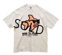  90's【USA製】ビンテージ 【BOB THE FISH】【Ｔシャツ】 【サイズＬ】  