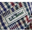 画像2: 【ビンテージ】【L.L.Bean 】【ＬＬビーン】青×緑×白×赤チェック【ＢＤシャツ】ボタンダウンシャツ【コットンシャツ】【サイズＭ】<br> (2)