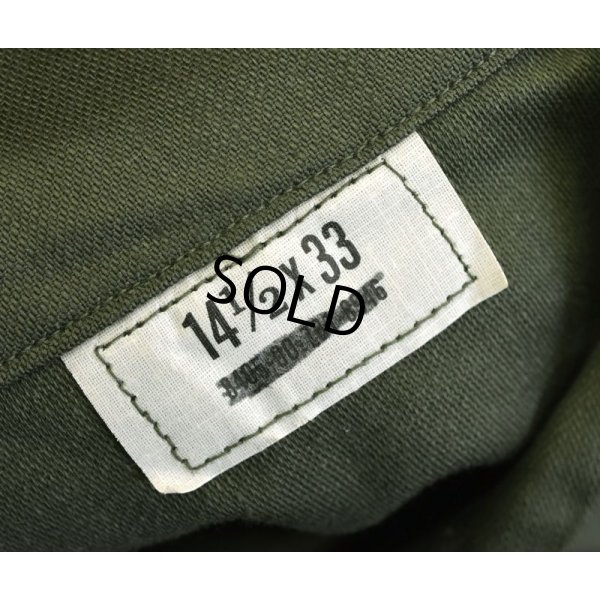 画像3: ほぼ未使用!!【70's】【米軍実物】【ビンテージ】【USMC】【OG107】【ユーティリティシャツ】【14 1/2-33】