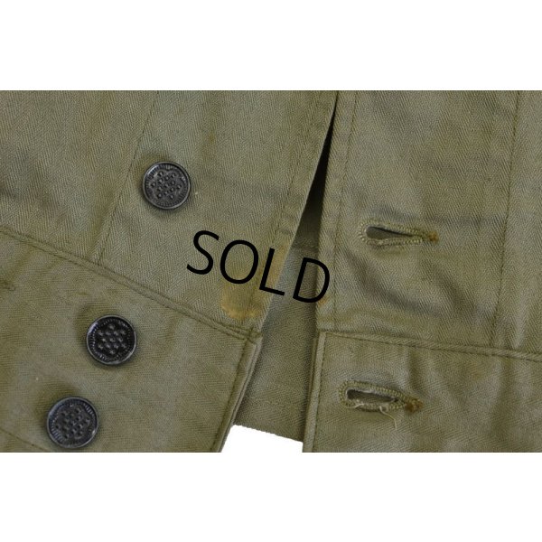 画像6: 【デッドストック】40's【ビンテージ】【米軍実物】U.S.ARMY【M-42】M41 M42 HBTジャケット【38R】