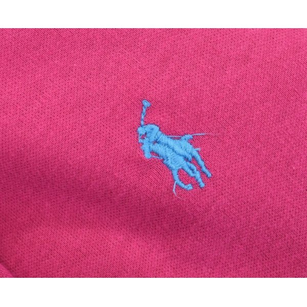 画像4: 【ラルフローレン】 【POLO ralph lauren】【ピンク】【無地】【ポロシャツ】 【サイズＭ】  