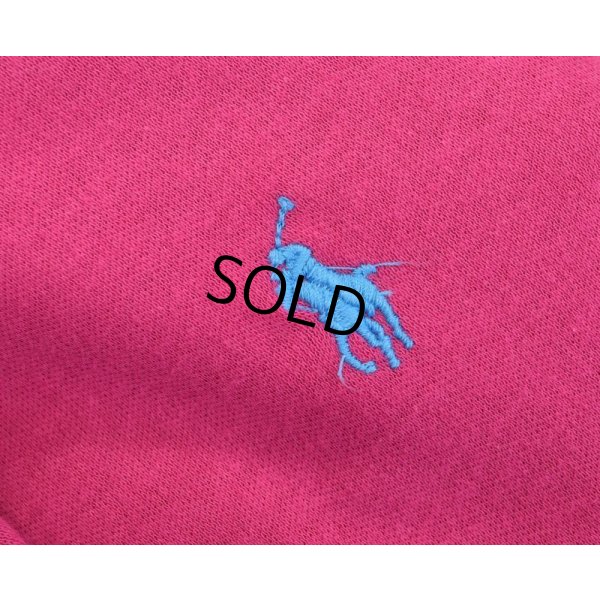 画像4: 【ラルフローレン】 【POLO ralph lauren】【ピンク】【無地】【ポロシャツ】 【サイズＭ】  
