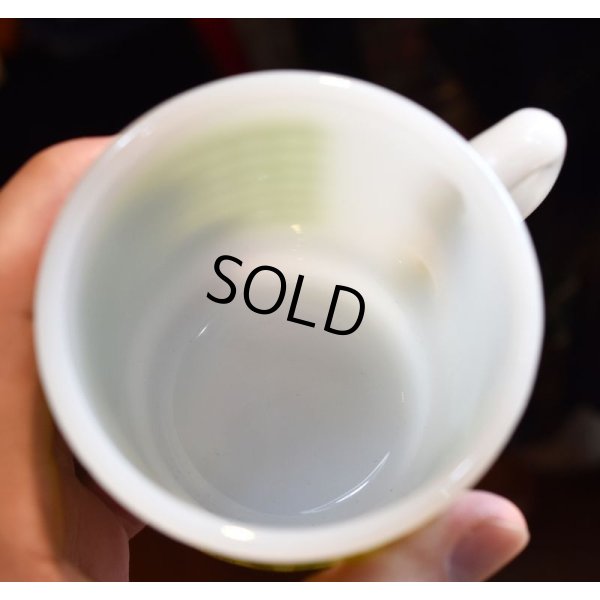 画像5: 【Fire King】【ファイヤーキング】【緑】【タータンチェック】【スタッキング】【マグカップ】 