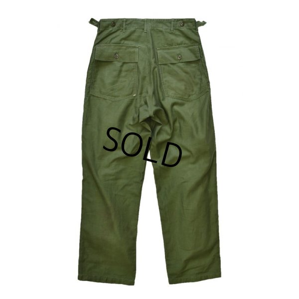 画像4: 50's■【米軍実物】U.S.ARMY【初期】サイドアジャスター付き【ベイカーパンツ】【ユーティリティパンツ】【OG107】【ビンテージ】【サイズM】