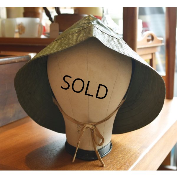 画像10: 40's【ビンテージ】U.S.NAVY【レインハット】サイズ71/4【58cm程度】