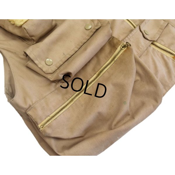 画像4: 70's【ビンテージ】【ＬＬビーン】【筆記体】【L.L.bean 】【ベージュ】【フィッシングベスト】【サイズＬ】 