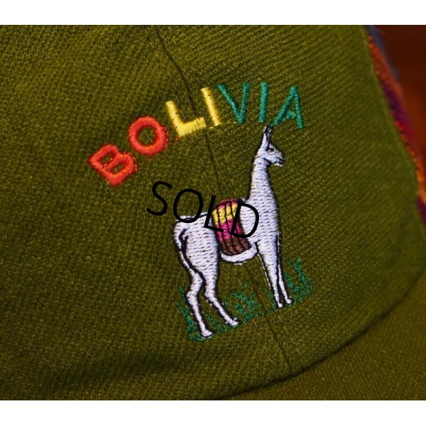 画像2: 【ビンテージ】【BOLIVIA】【緑】【ロバ】【キャップ】 