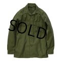 【70's】【米軍実物】【ビンテージ】【USMC】【OG107】【ユーティリティシャツ】【15 1/2-33】 