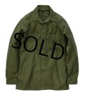 【70's】【米軍実物】【ビンテージ】【USMC】【OG107】【ユーティリティシャツ】【15 1/2-33】 