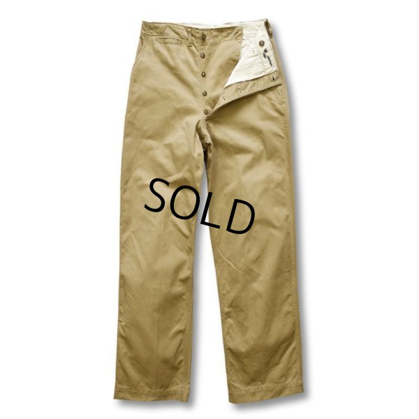 画像6: 【40's】【ビンテージ】U.S.ARMY 米軍実物【43カーキ】【チノパンツ】【チノパン】【W31】