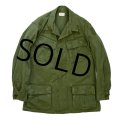 60's【ビンテージ】【米軍実物】【4th】【ジャングルファティーグシャツ】【ファティーグジャケット】【S-R】 