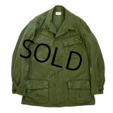 60's【ビンテージ】【米軍実物】【4th】【ジャングルファティーグシャツ】【ファティーグジャケット】【S-R】 